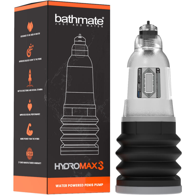 Bomba Para El Pene Hydromax3 Transparente