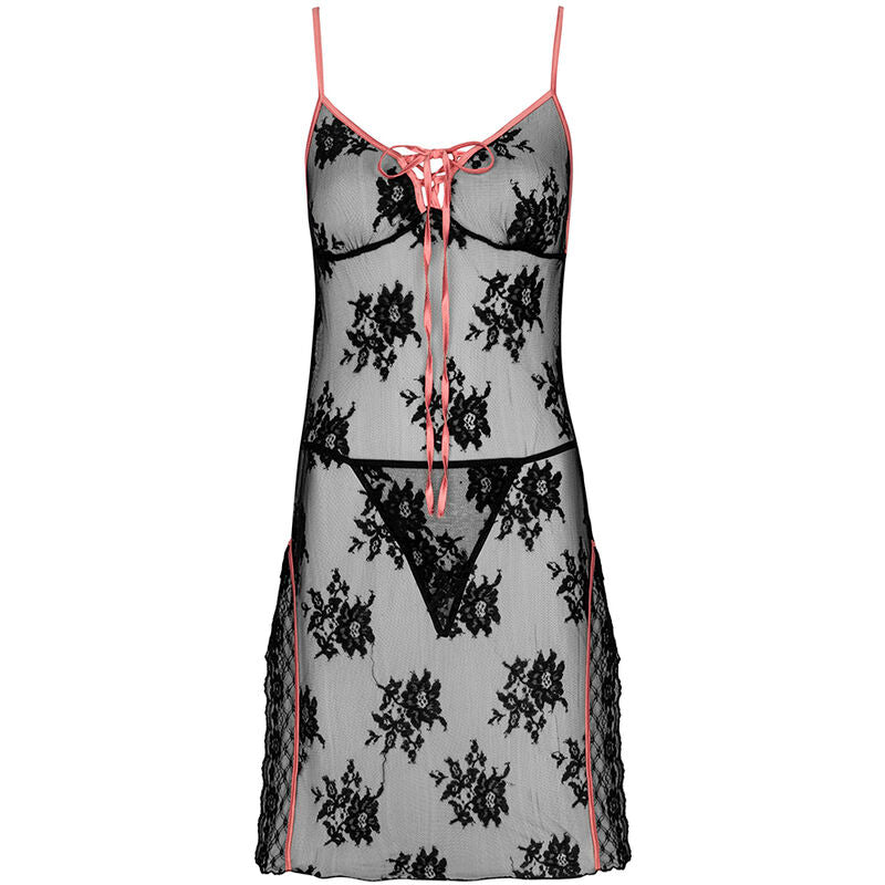 Livco Corsetti Fashion - Karonin Lc 90628 Falda + Panty Negro S/M