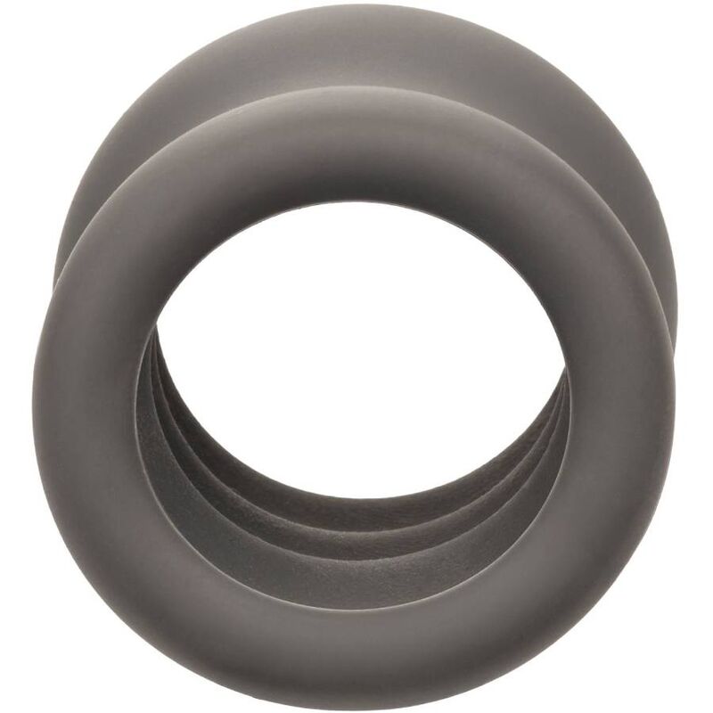 Calexotics - Alpha Anillo Extensión Escroto Doble Negro