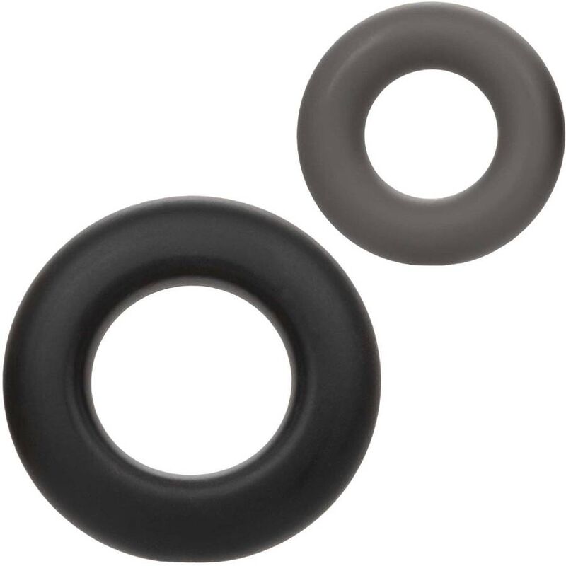 Calexotics - Alpha Set De 2 Anillos Prolong Gris