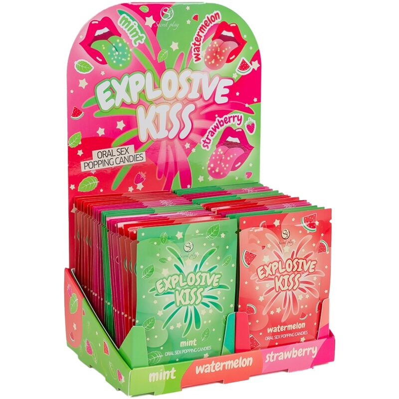 Secret Play - Expositor Caramelos Explosivos (48 Unidades)