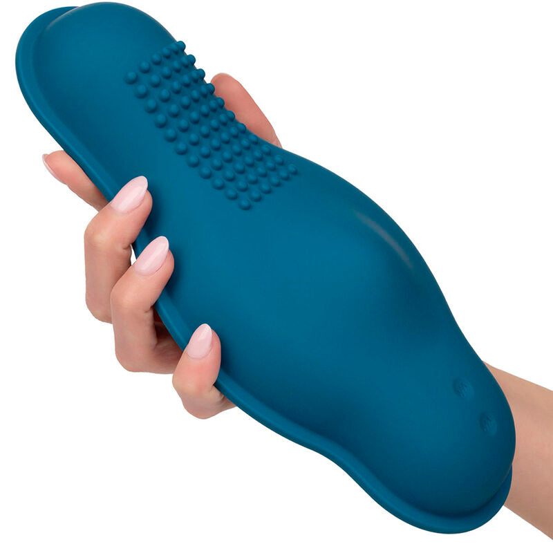 Calexotics - Rider Masajeador Doble Motor Control Remoto Azul