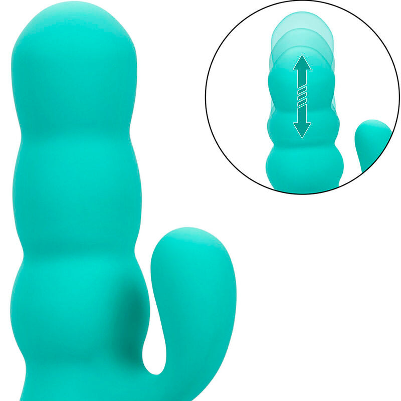 Calexotics - Del Mar Diva Vibrador Rabbit Verde Agua By California Dreaming