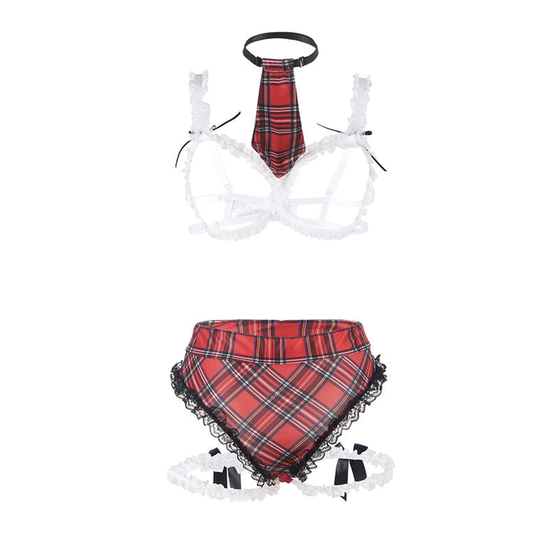 Subblime - Disfraz De Colegiala Sexy Con Sujetador L/Xl