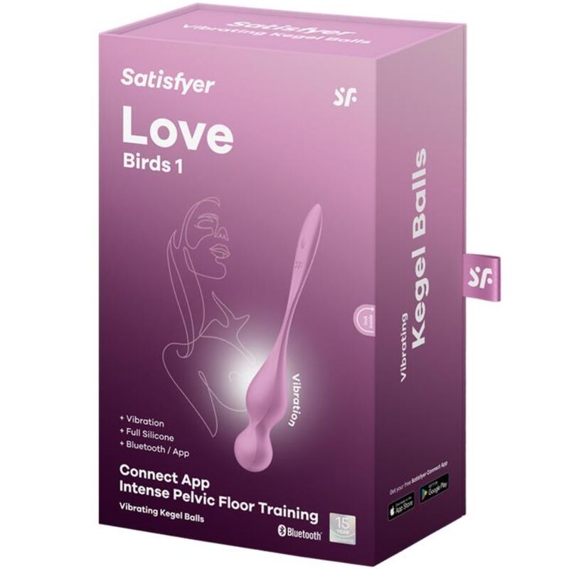 Satisfyer - Love Birds Bolas Kegel Vibradoras Rosa