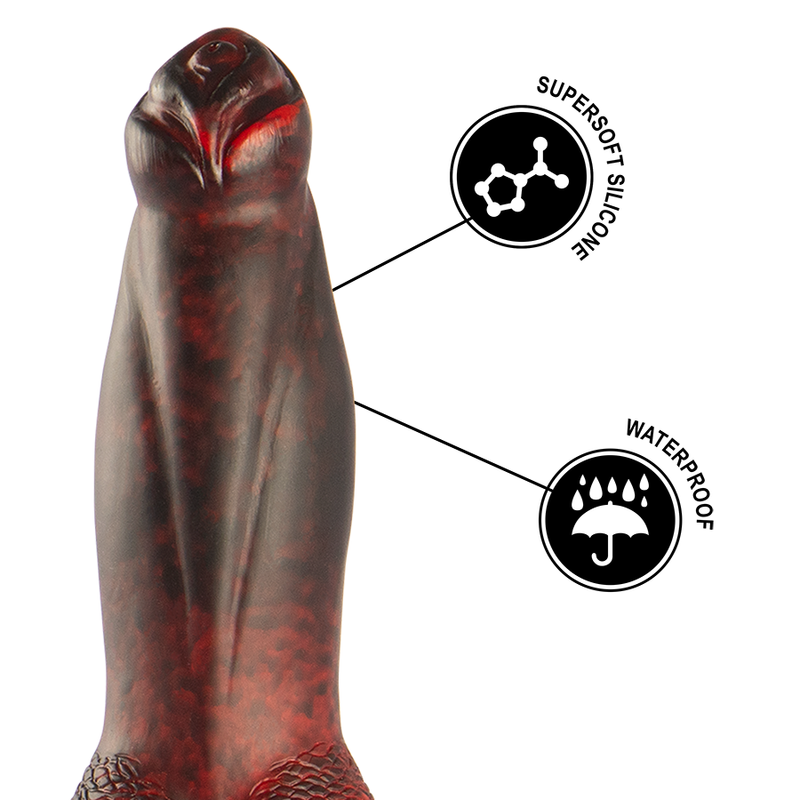 Epic - Prometheus Dildo Titan En Llamas Control Remoto