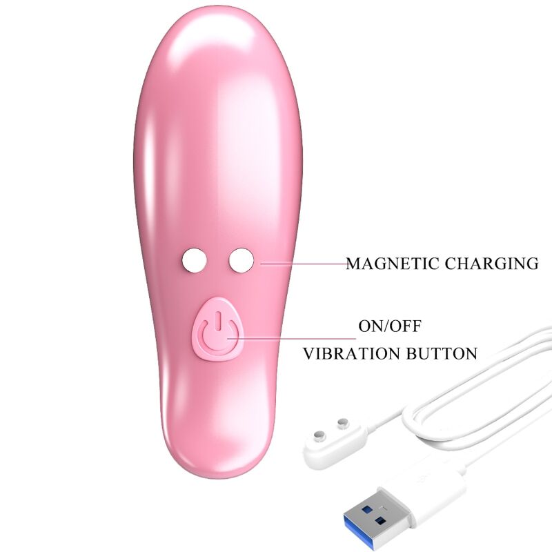 Pretty Love - Leaf Pinzas Vibratorias Para Pezones Rosa