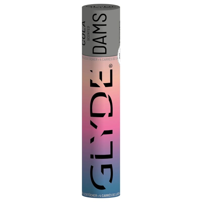 Sheer Glyde - Dams Laminas Latex Sexo Oral Cola
