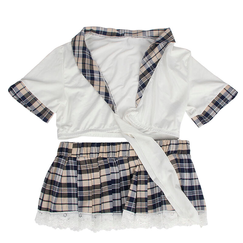 Subblime - Disfraz De Colegiala Sexy Top Y Falda L/Xl