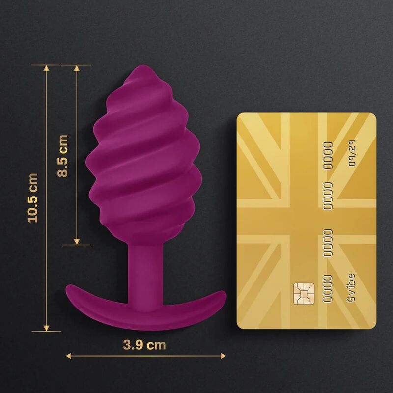 G-Vibe - Gplug Twist 2 Plug Anal Morado