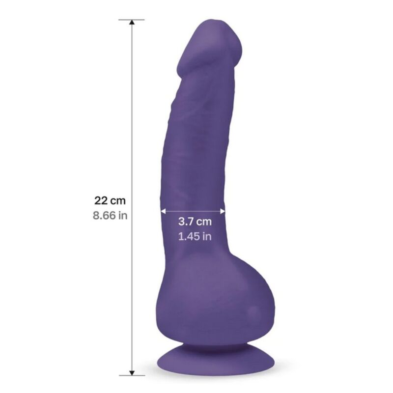 G-Vibe - Greal 2 Vibrador Realistico Violeta