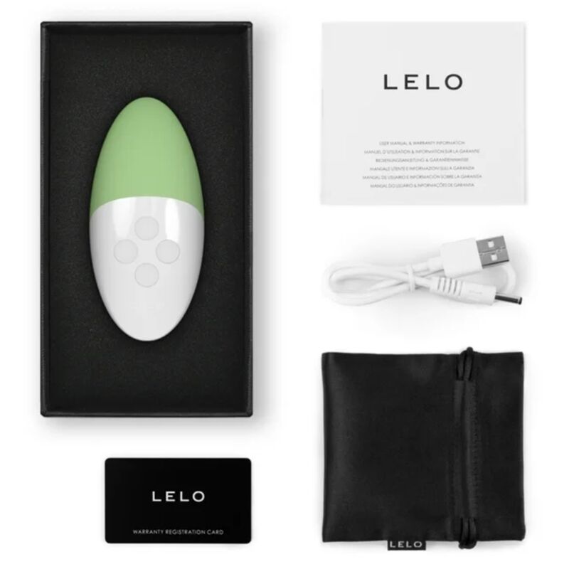 Lelo - Siri 3 Masajeador De Clitoris Pistachio Cream