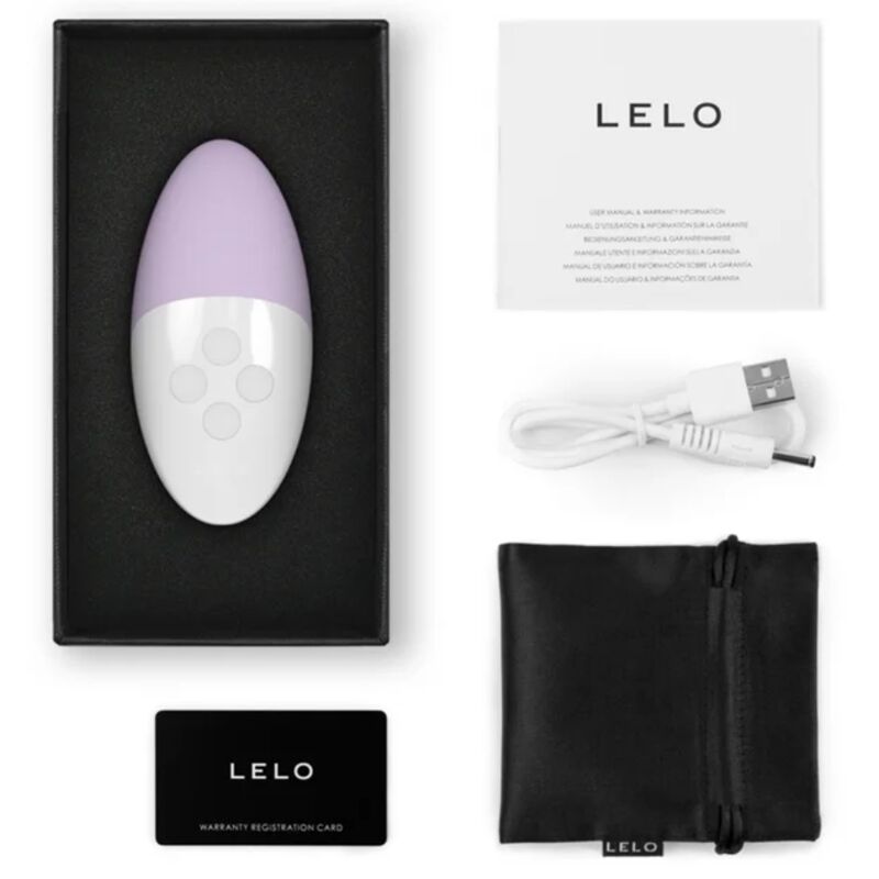 Lelo - Siri 3 Masajeador De Clitoris Lavanda
