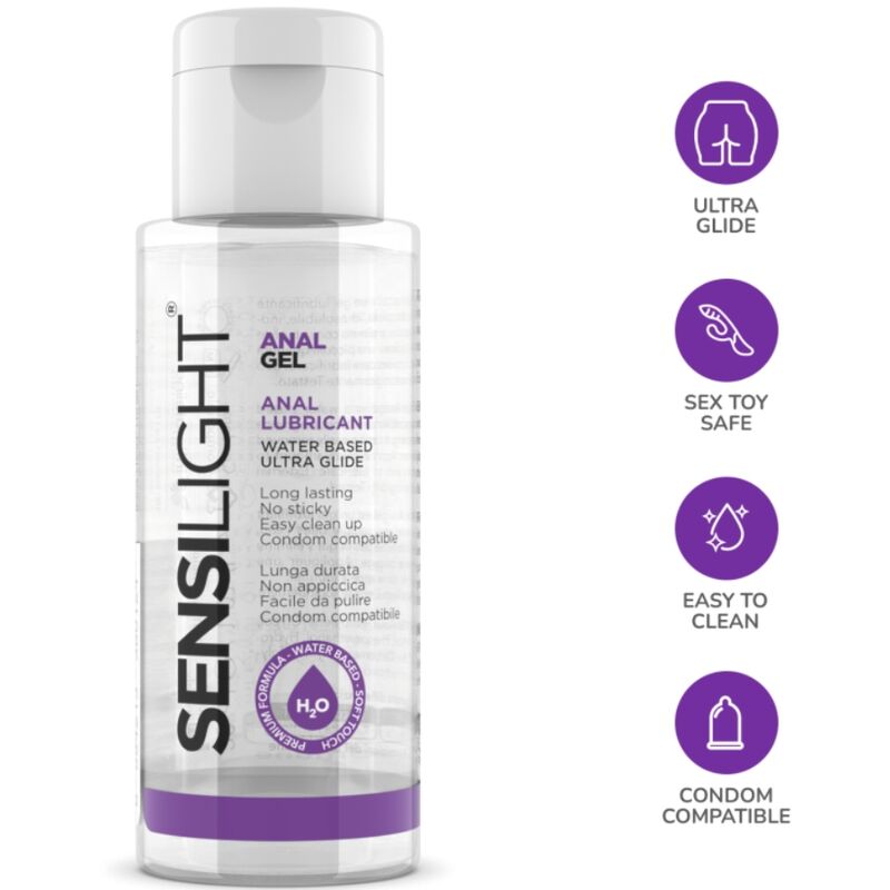 Intimateline - Sensilight Gel Anal Deslizante 30 Ml