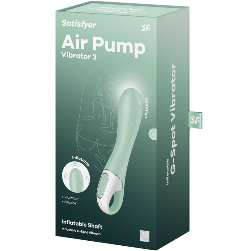 Air Pump Vibrator 3 Inflatable Shaft Mint Cl 30