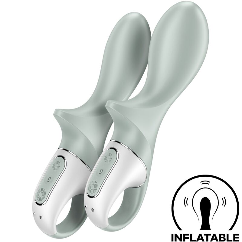 Air Pump Booty 3 Juguete Anal Con Función Inflable Verde