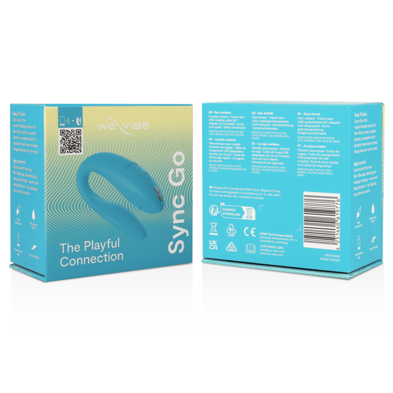 We-Vibe - Sync Go Estimulador Dual Turquesa