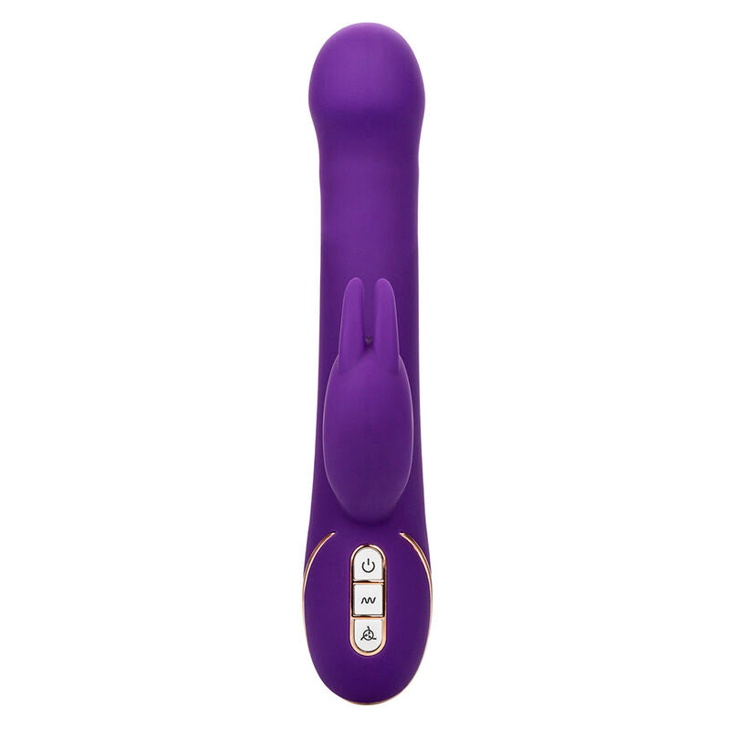 Calexotics - Jack Vibrador Rabbit Y Estimulador 7 Niveles De Vibración Y Succión Azul