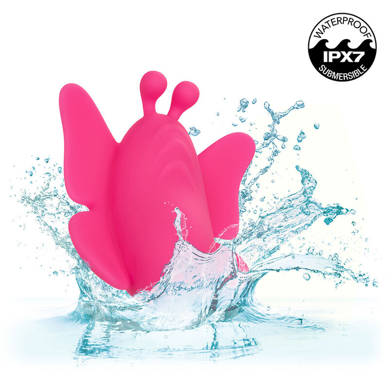 Calexotics - Neon Vibes The Flutter Vibe Estimulador 10 Vibraciones Rosa