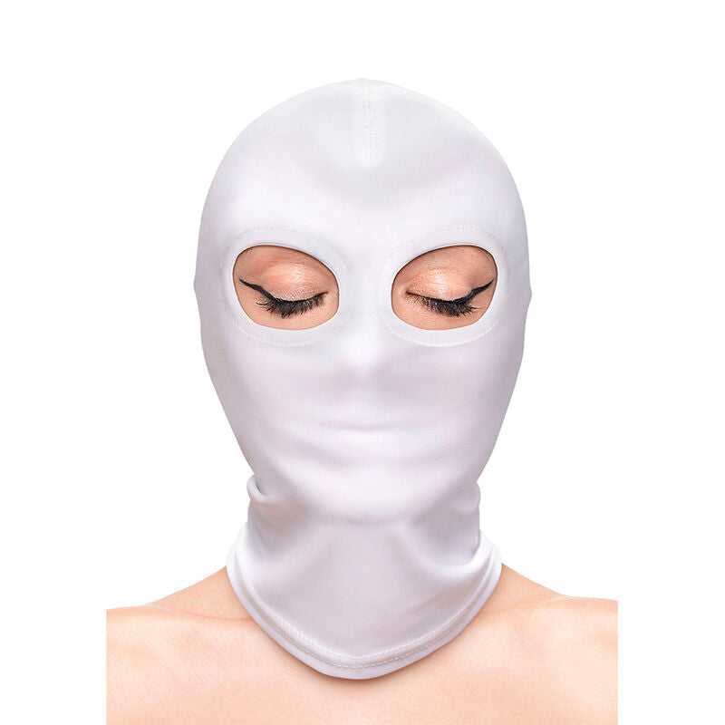 Ns Novelties - Fetish & Fashion Pasamontañas Apertura De Ojos Nylon Blanco