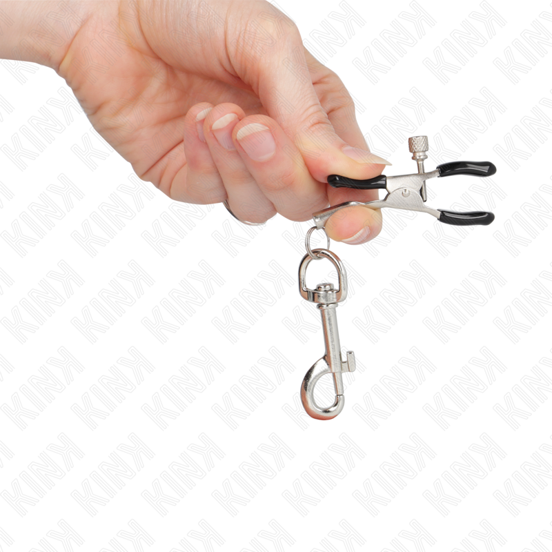 Kink - Pinzas Para Pezones Con Gancho 6 Cm
