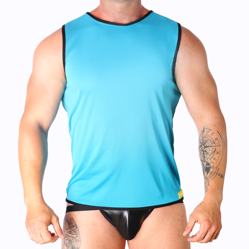 Macho - Camiseta Azul S/M