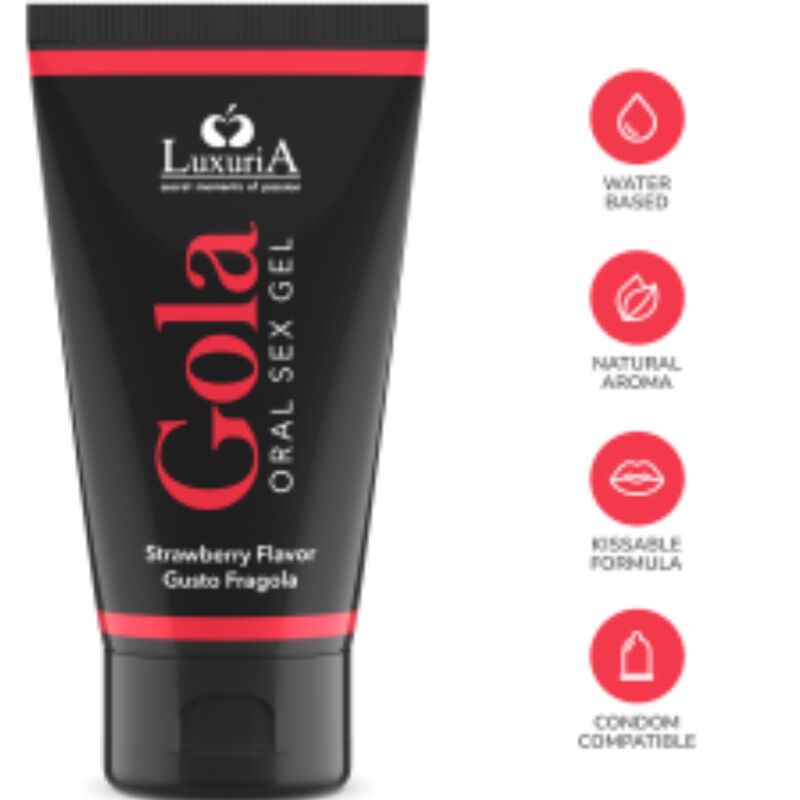 Intimateline Luxuria - Gola Gel Oral Fresa 50 Ml