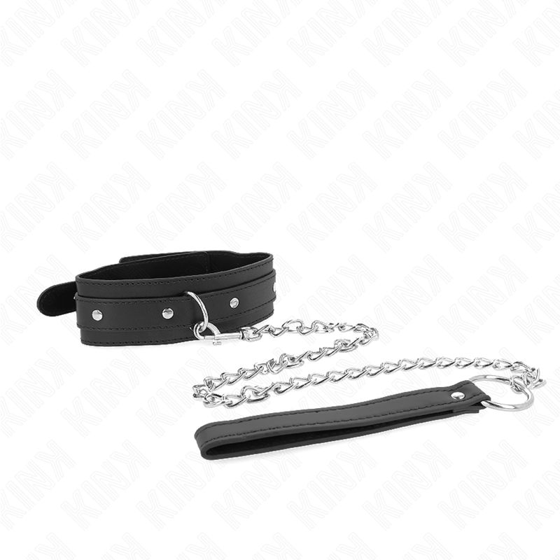 Kink - Collar Con Correa 65 Cm 1 Anillo Ajustable 38-49 Cm X 5 Cm