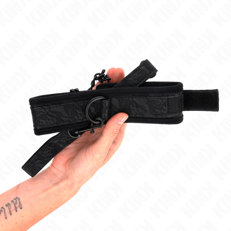 Kink - Collar Con Correa 77 Cm Modelo Básico Modelo 5 Ajustable 34-54 Cm X 5 Cm