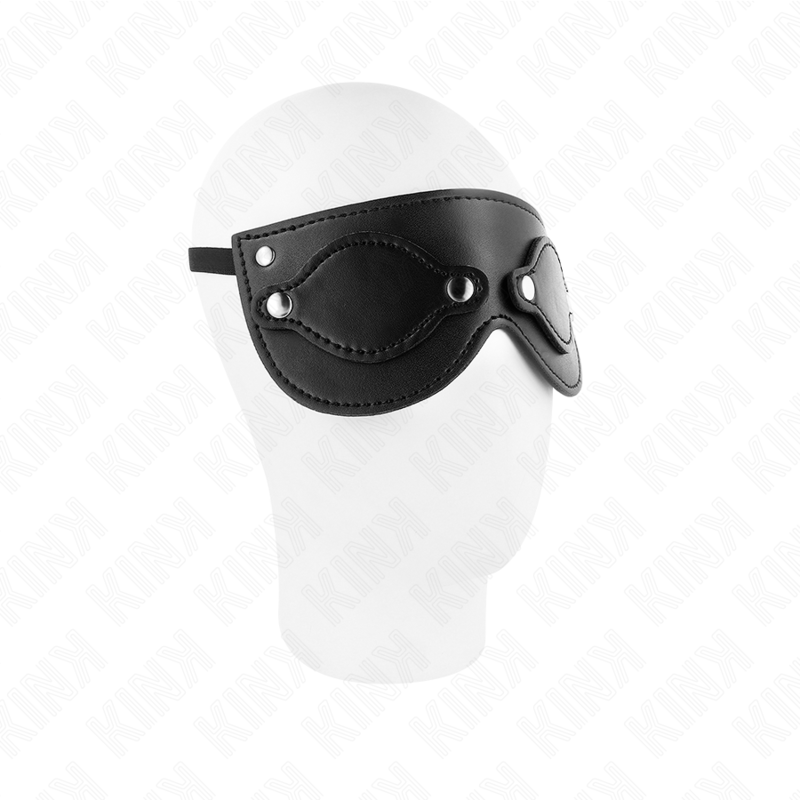 Kink - Máscara De Polipiel Con Cubiertas Para Ojos Desmontables 22 X 9 Cm