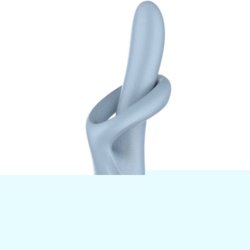 Heat Flex 4 Vibrador Con Rotador Y Calor Azul