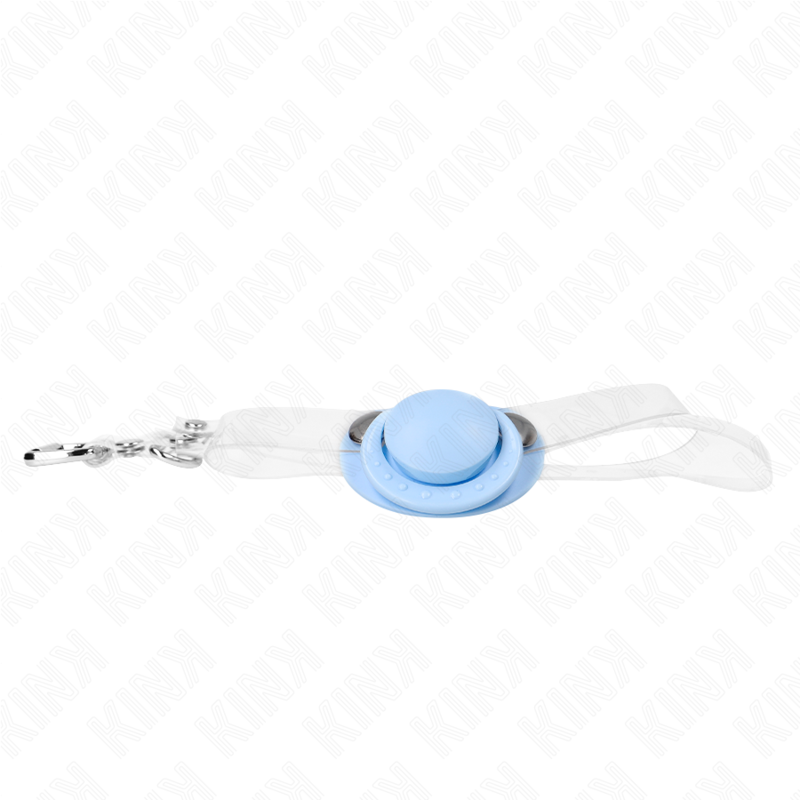 Kink - Mordaza Forma Chupete 5.5 X 4 Cm Celeste Ajustable 43-60 Cm