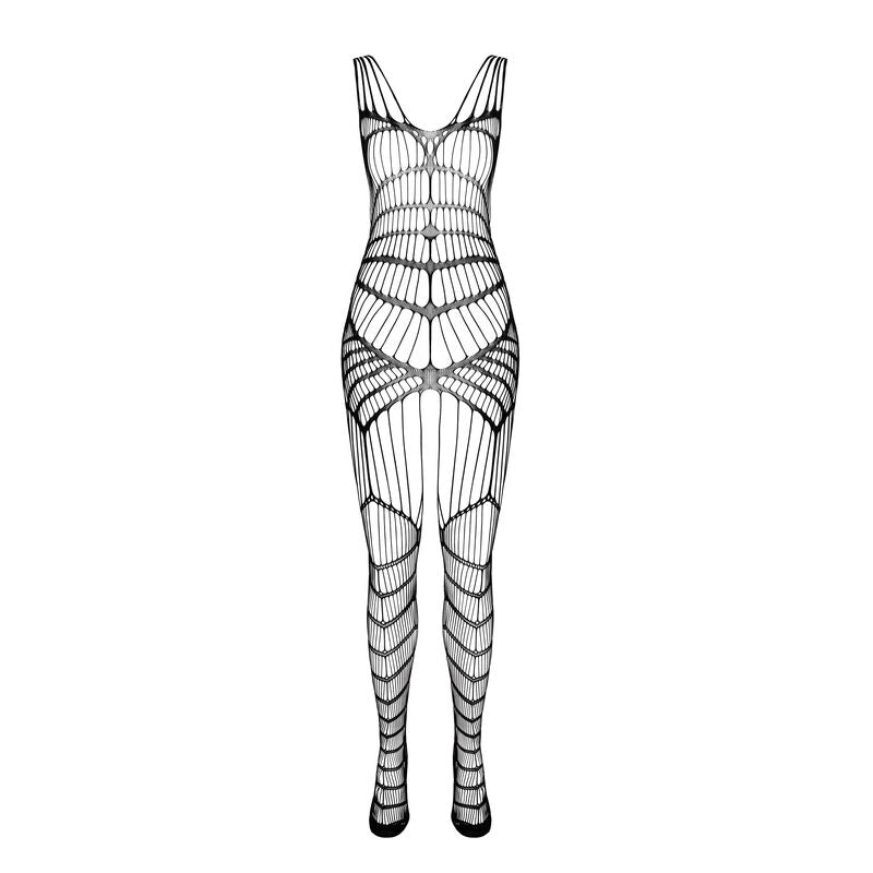 Passion - Bs 102 Bodystocking Rojo Talla Única