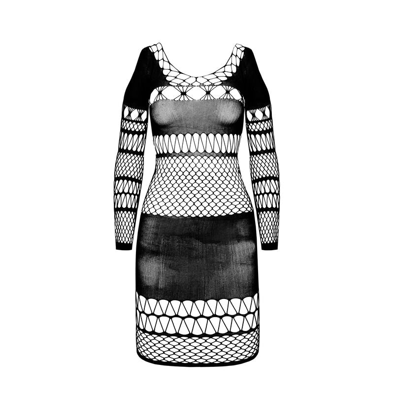 Passion - Bs 105 Bodystocking Blanco Talla Única