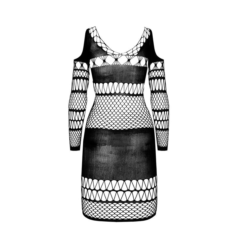 Passion - Bs 105 Bodystocking Blanco Talla Única