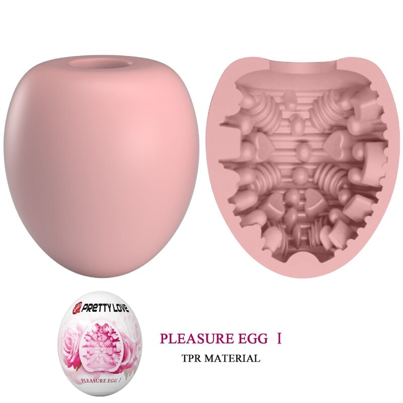 Pretty Love - Masturbador Masculino Huevo Rosa