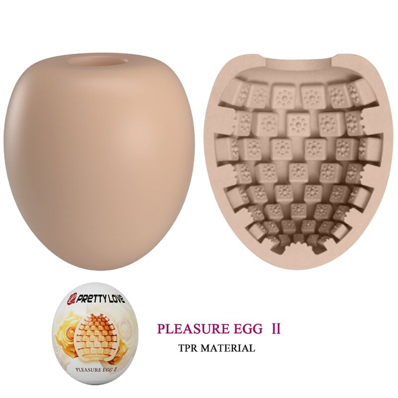 Huevo Masturbador Pleasure Egg Ii Naranja