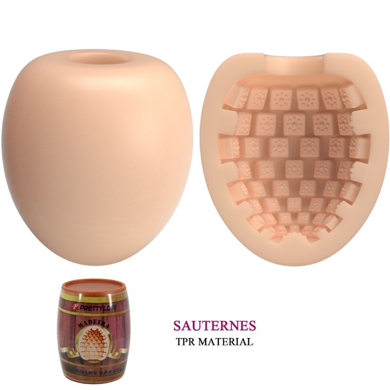 Pretty Love - Masturbador Masculino Huevo Natural Modelo 2