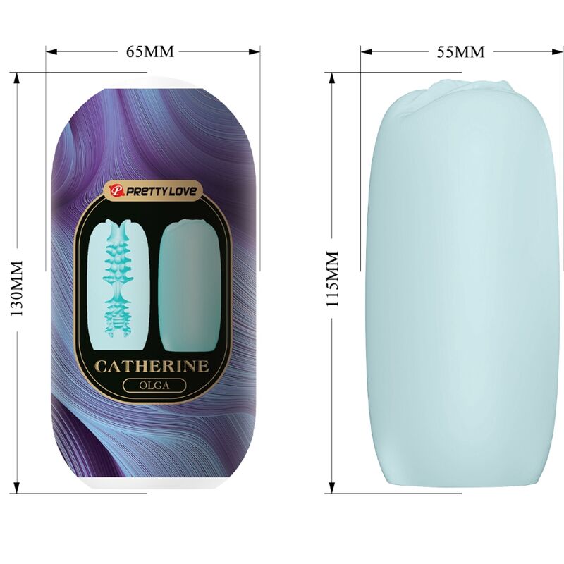 Pretty Love - Olga Masturbador Masculino Azul