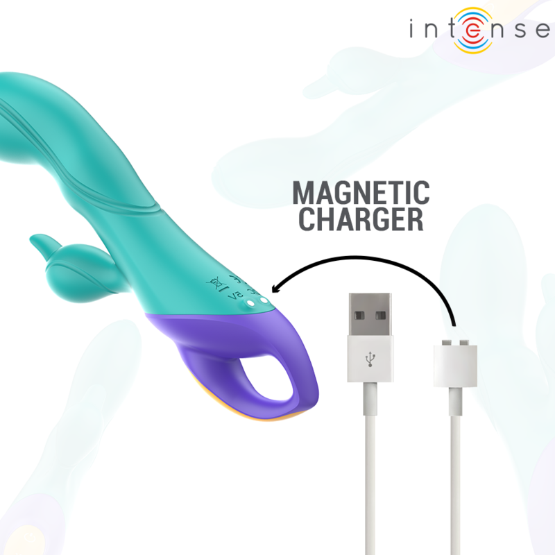 Intense - Fred Vibrador Rabbit Azul