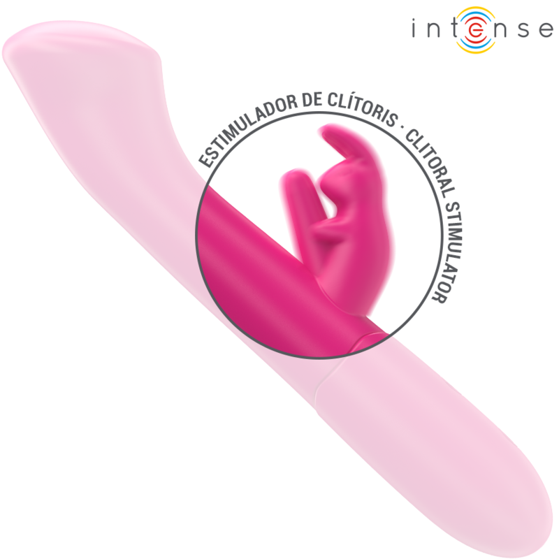 Intense - Julieta Vibrador Rabbit 18,6 Cm 10 Vibraciones Rosa