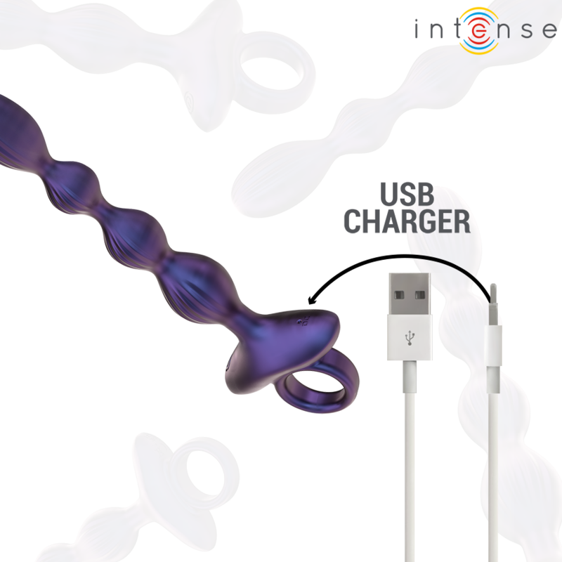 Intense - Jackie Plug Anal Vibrador Modelo 1 Control Remoto