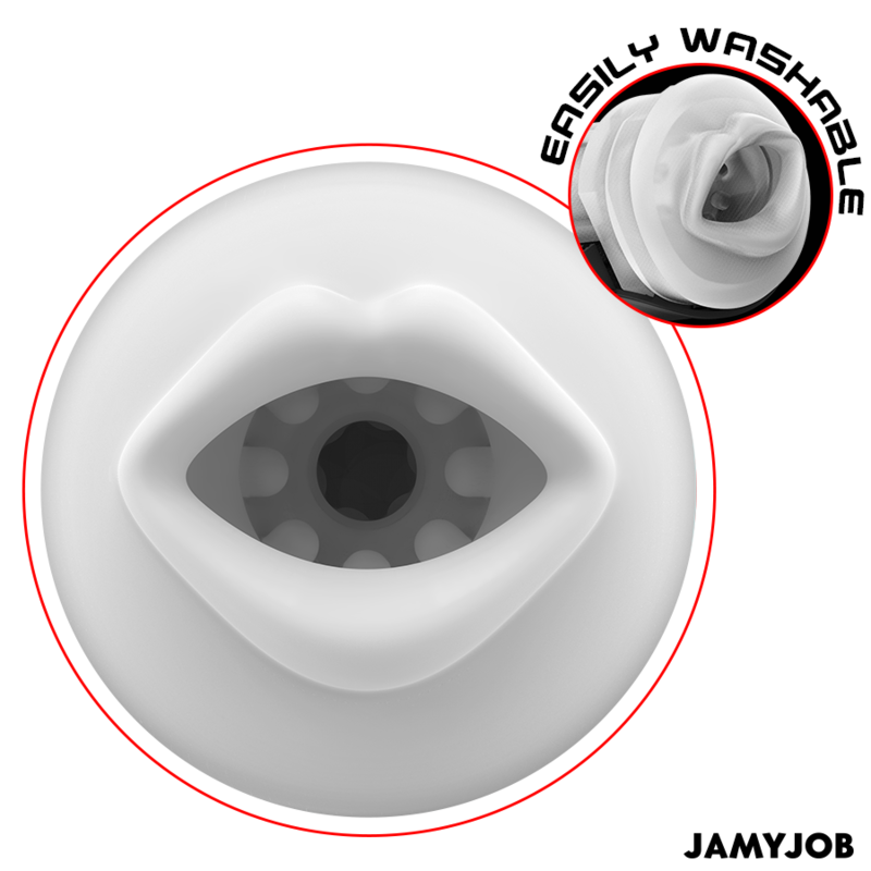 Jamyjob - Blaze Masturbador Boca Automático 5 Modos Succión Y Vibración