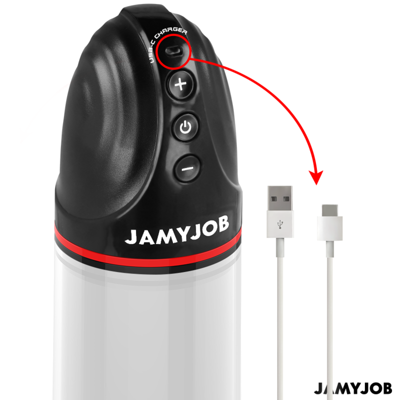 Jamyjob - Xpand Bomba Automática 3 Niveles De Succión Gris
