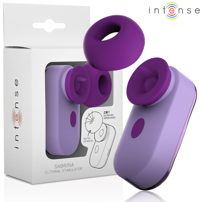 Intense - Sabrina Estimulador De Clítoris Violeta