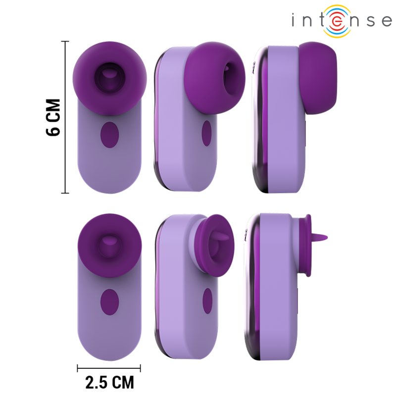 Intense - Sabrina Estimulador De Clítoris Violeta