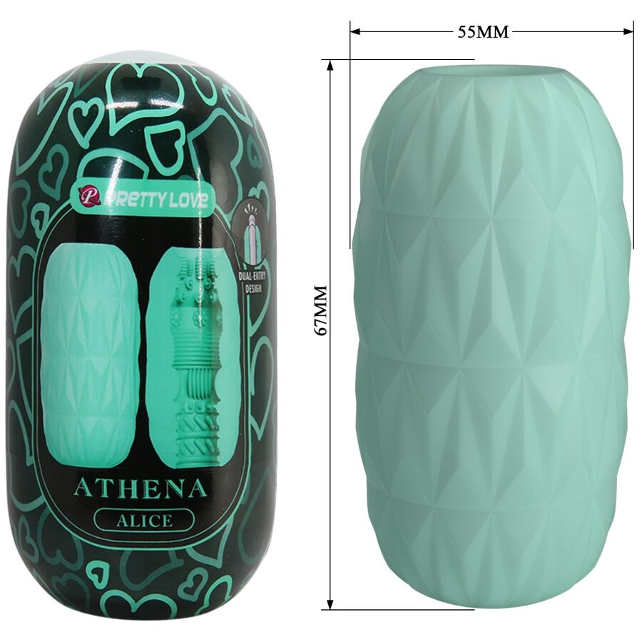 Pretty Love - Athena Alice Pack 15 Masturbadores Masculinos Varios