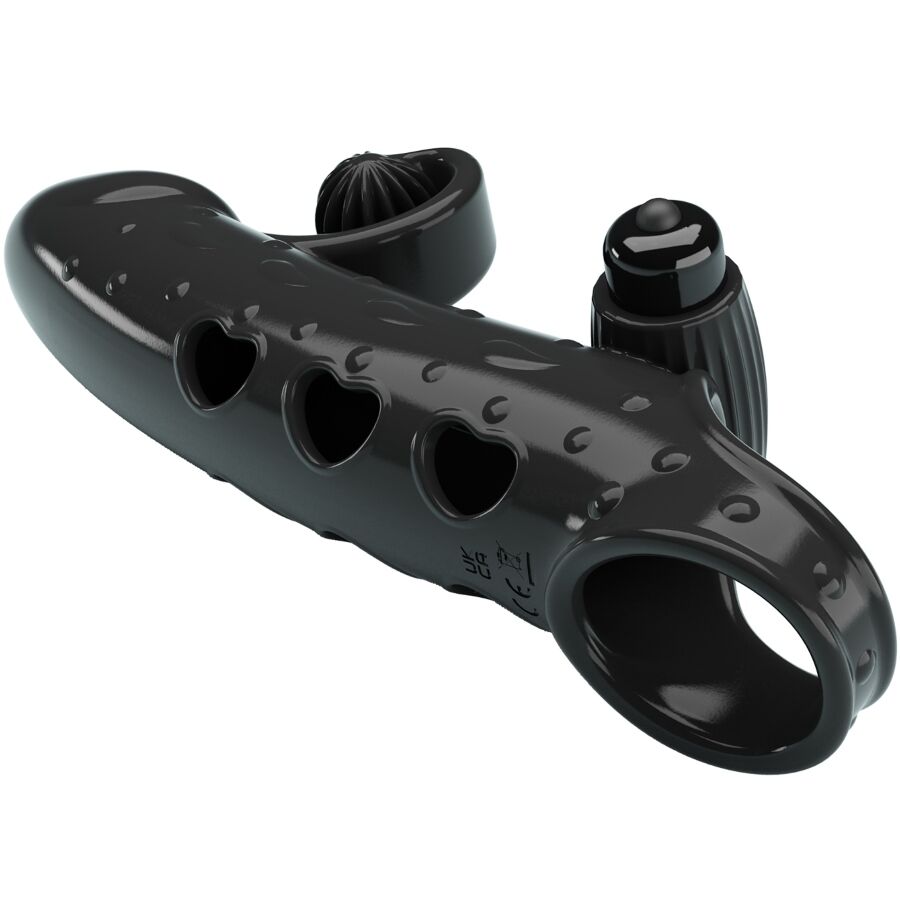 Romance - Funda Para Pene Con Vibración Negro