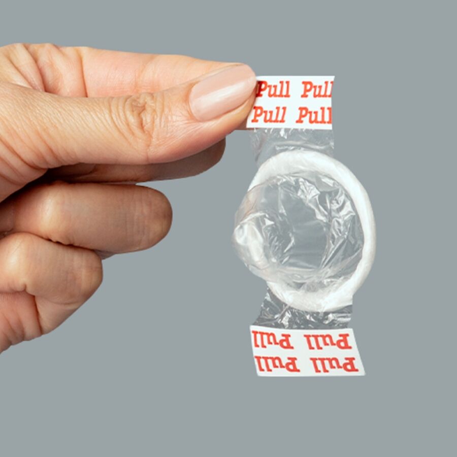 Uniq - Pull Preservativos Con Tiras Sin Látex 3 Unidades