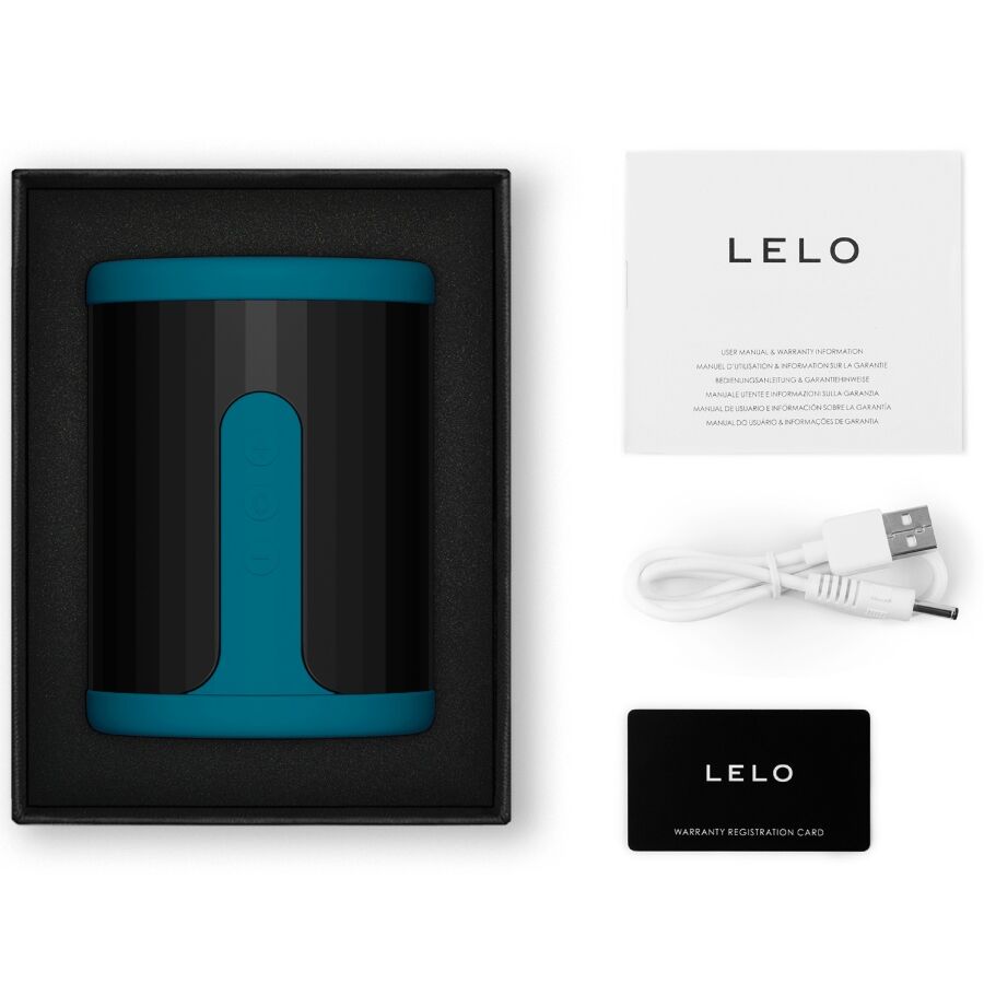 Lelo - F2s Teal Masturbador Masculino Azul